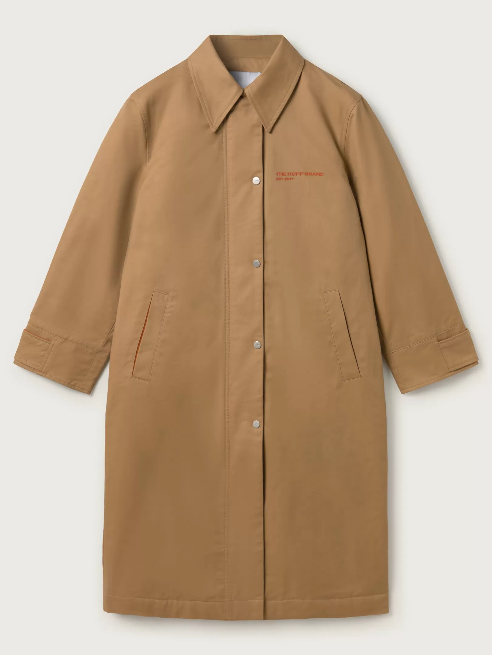 HOFF BEIGE POPPY TRENCH COAT> Jackets