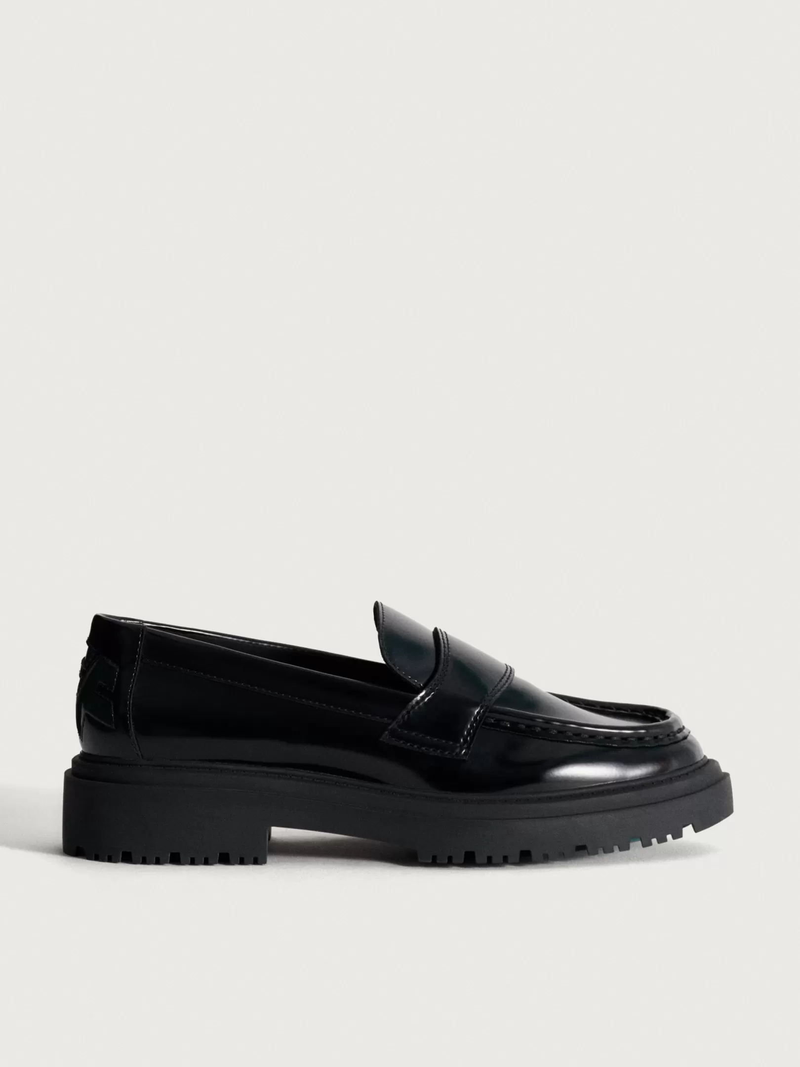 HOFF SCHOOL BLACK LOAFER> Flat shoe