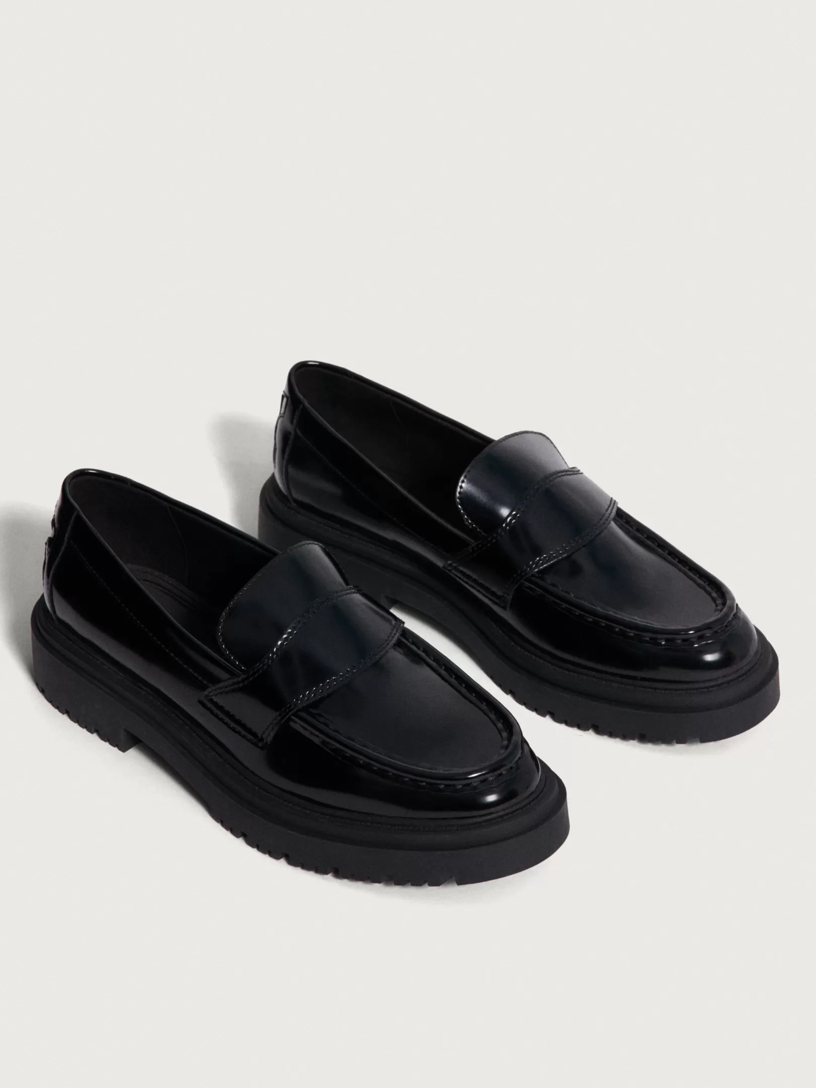 HOFF SCHOOL BLACK LOAFER> Flat shoe