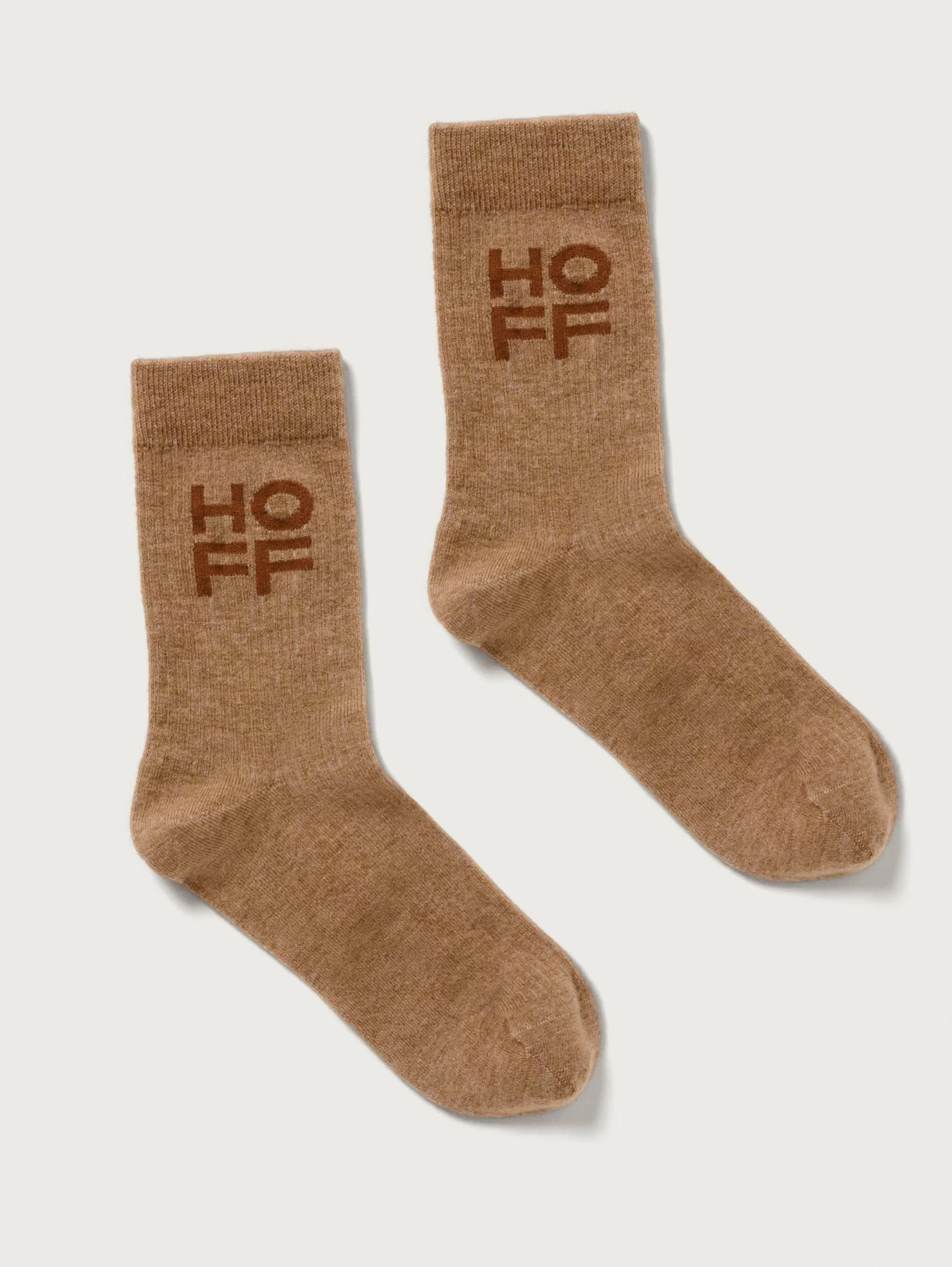 HOFF TAUPE CASHMERE SOCKS> Accessories